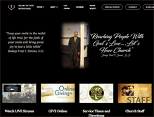 Tablet Screenshot of heartofgodministries-wv.org